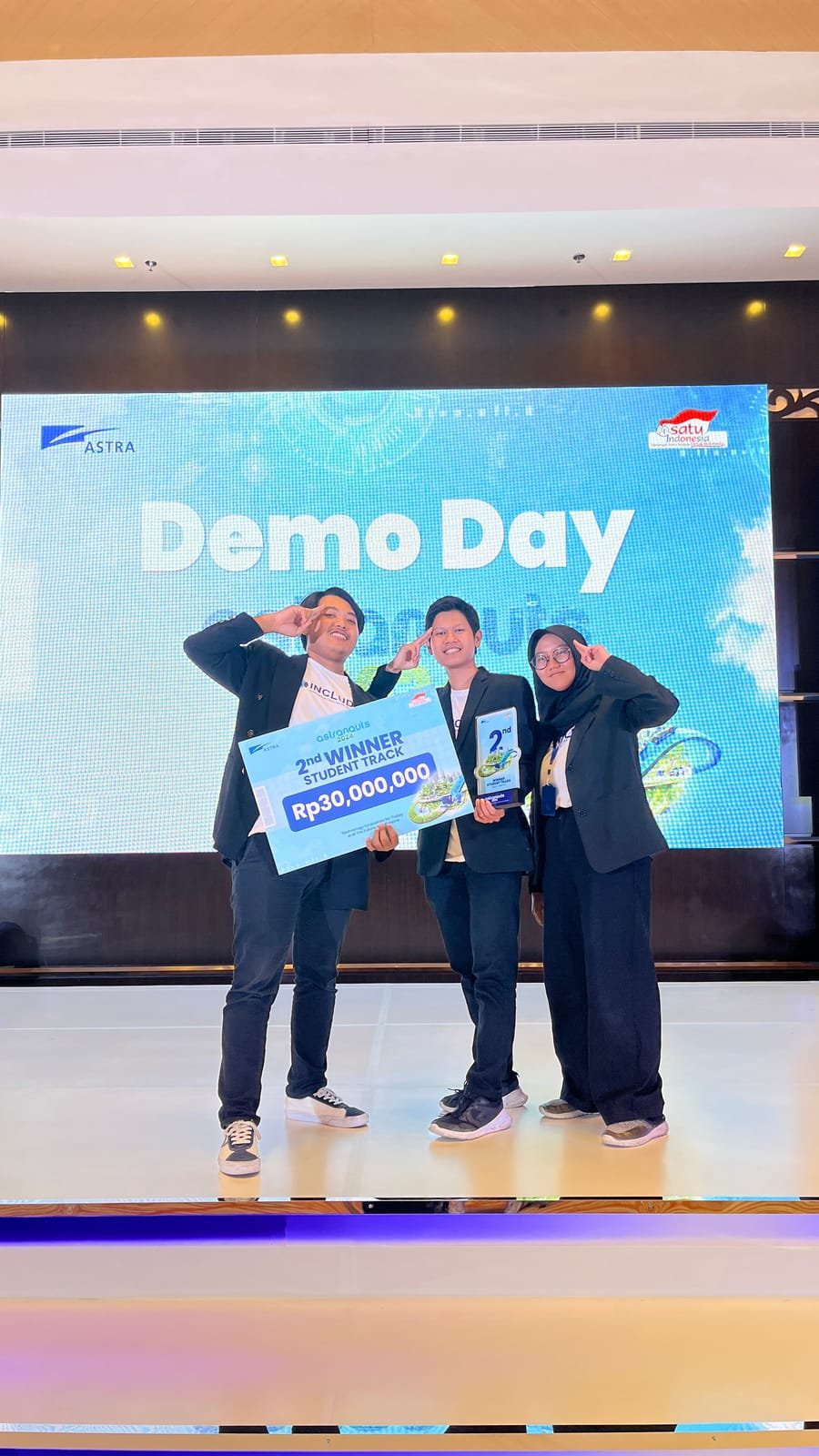 INCLUDE Technology Raih Juara 2 Astra Astranauts 2024